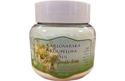 Vřídlo Karlovarská koupelová sůl s vůní lipového květu 300 g